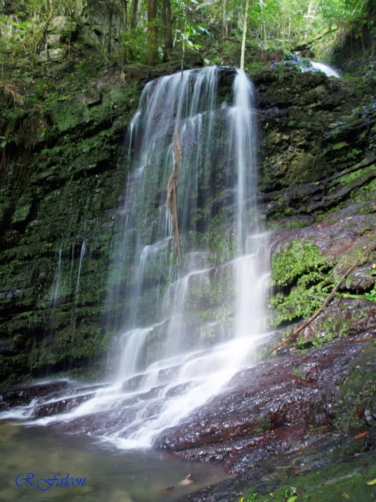 Cascada la Escalera, Adjuntas